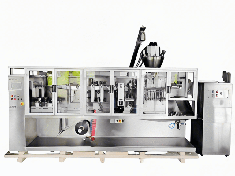HS-160D packaging machine operating in production line