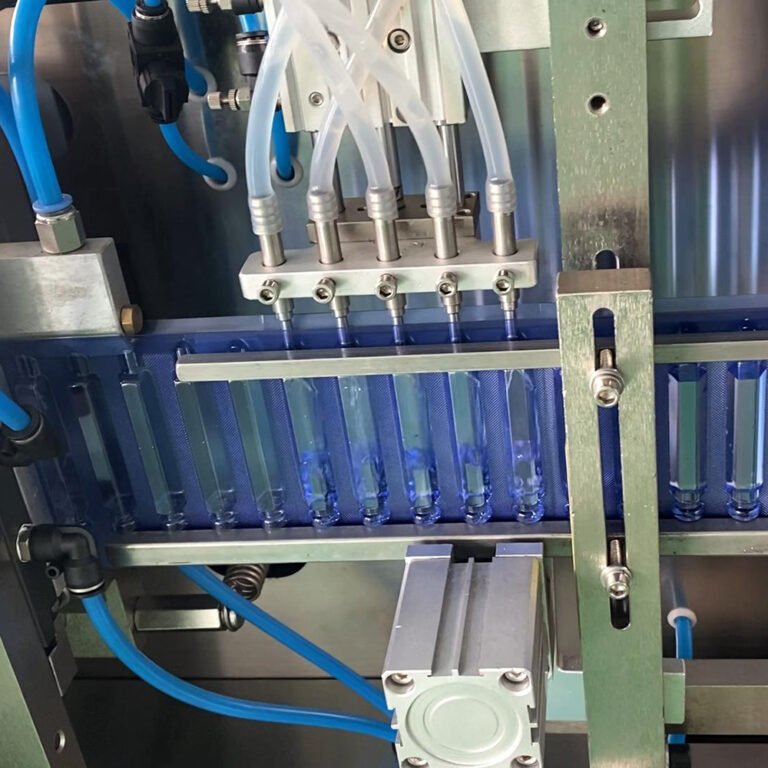 filling station of the single-dose liquid filling and sealing machine