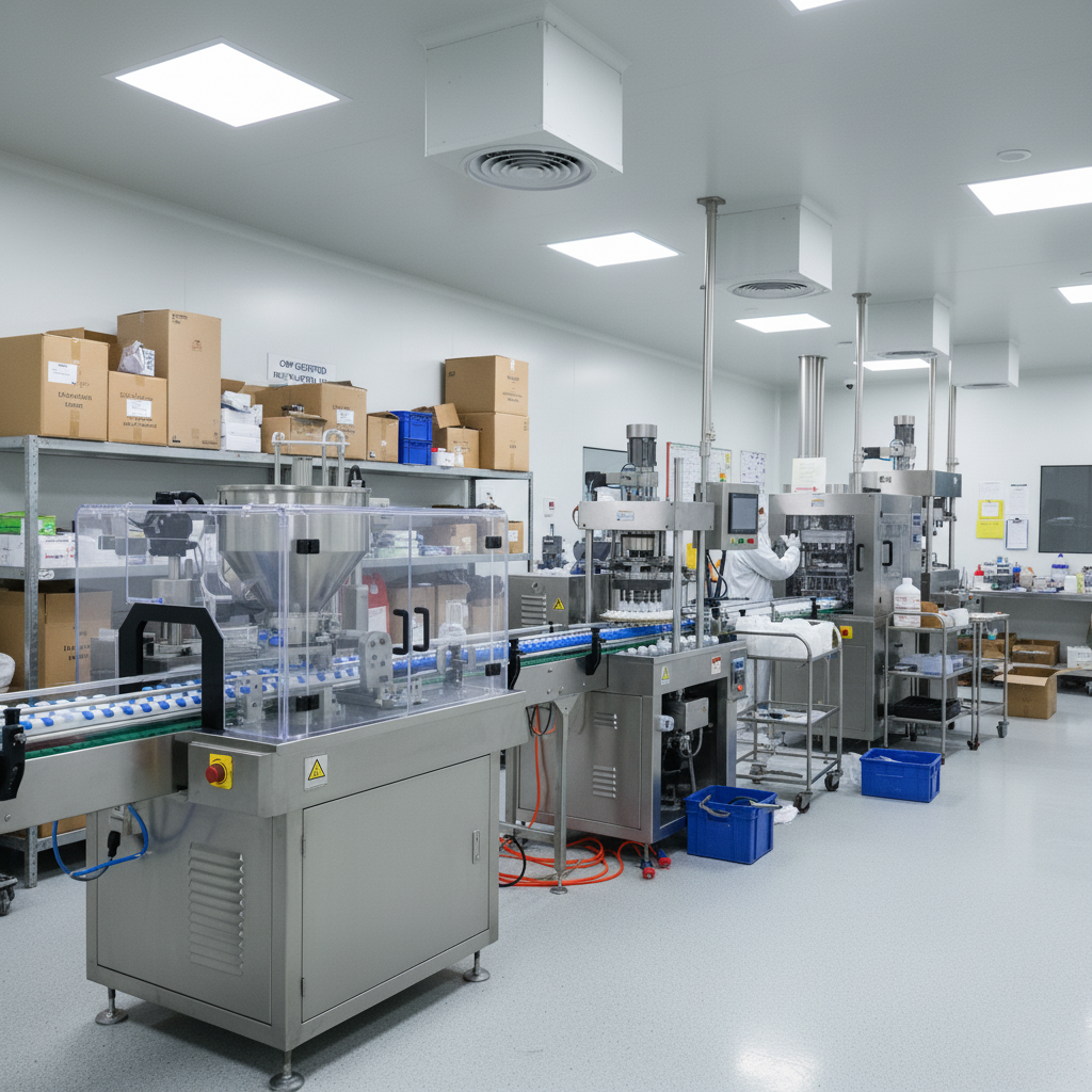 pharmaceutical packaging equipment production line