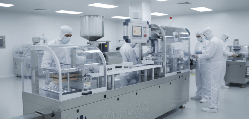 DPP-260 automatic blister packaging machine for capsules and tablets