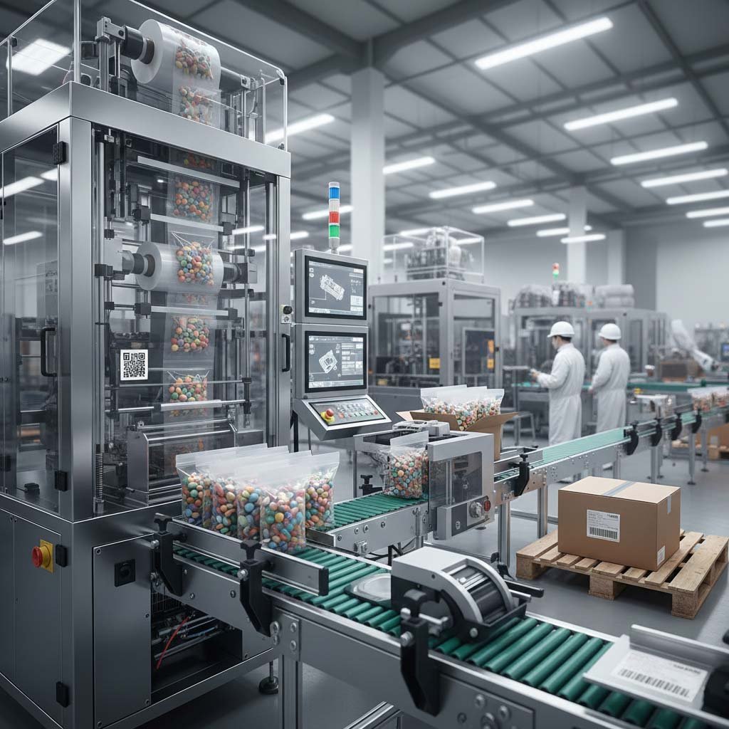 automatic packaging machine used in industrial production