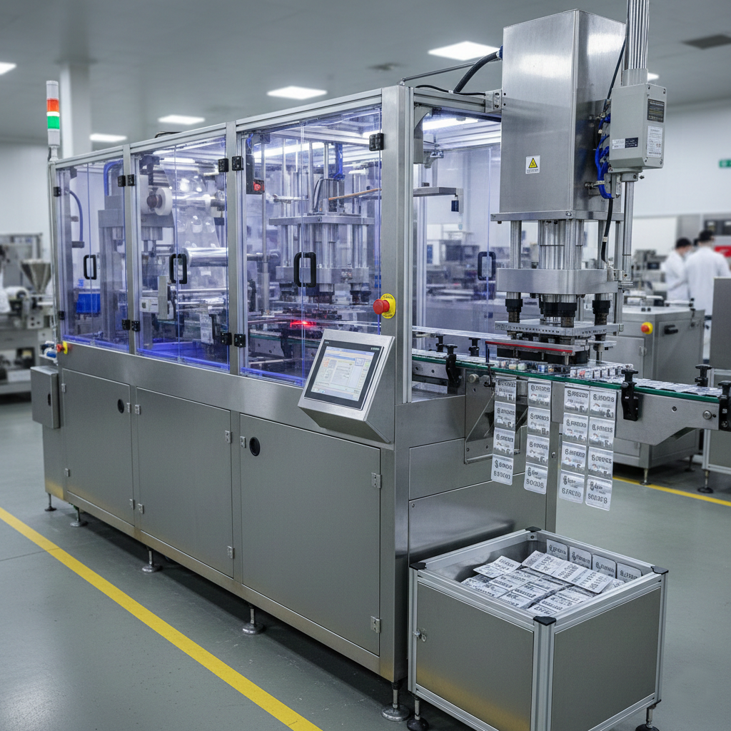 Pharmaceutical blister packaging machine overview