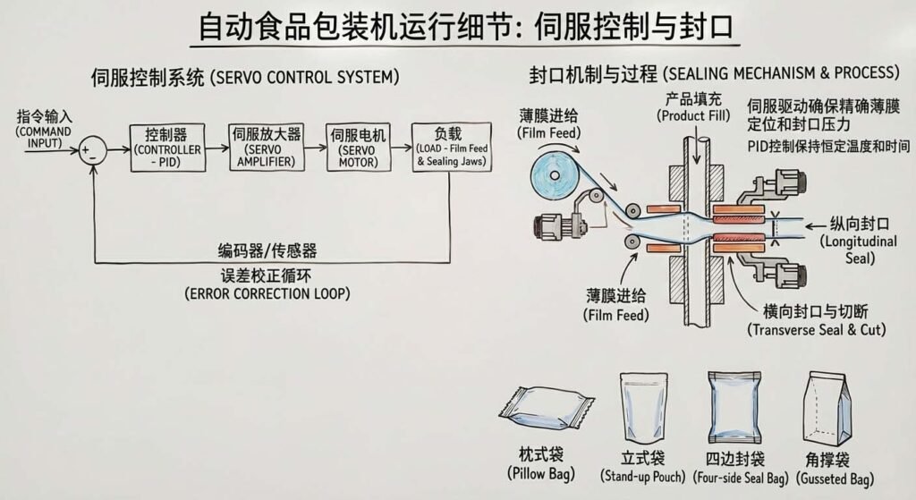 automatic food packaging machine