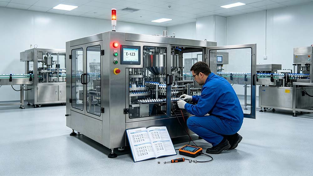 Manual quality check of capsule blisters to facilitate capsule blister machine problems troubleshooting.